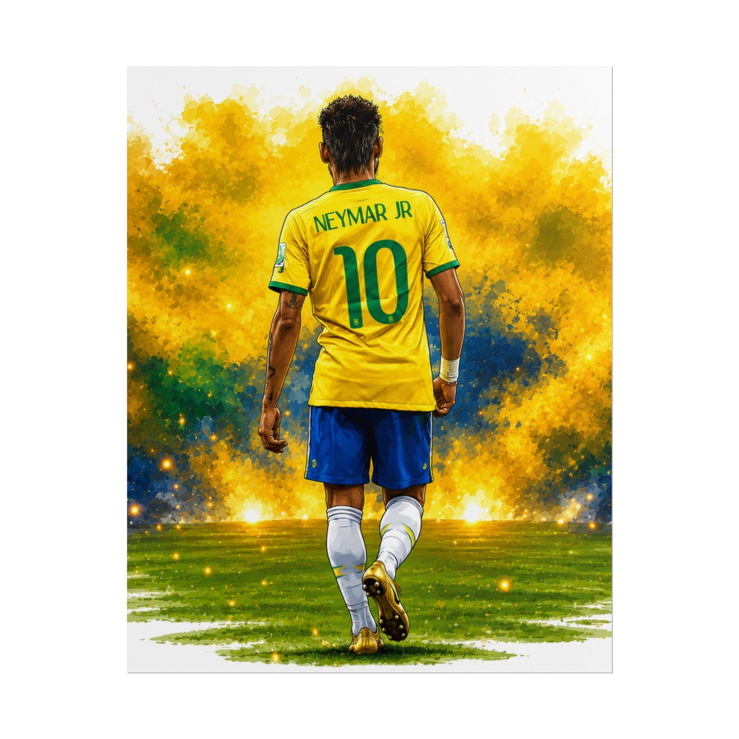 Neymar Brazil Poster