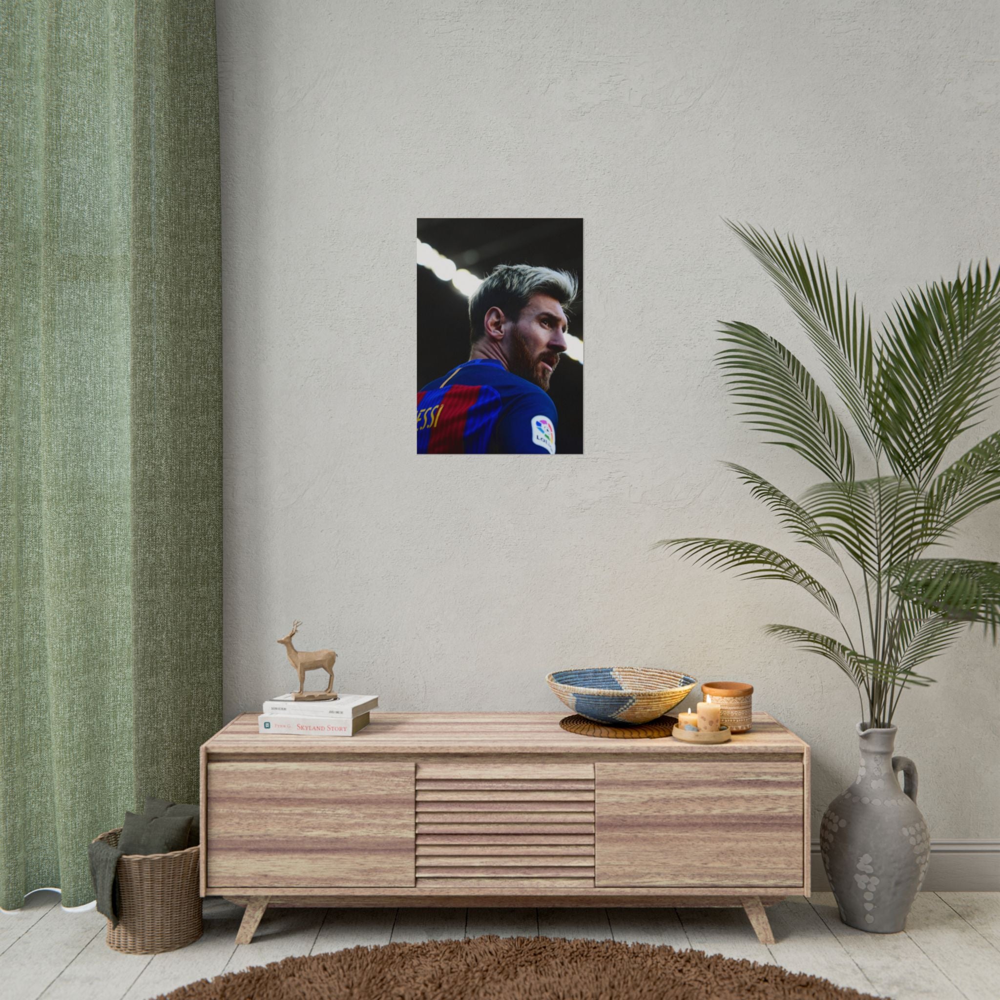 Lionel Messi Barcelona Poster - Soccer Rolled Poster