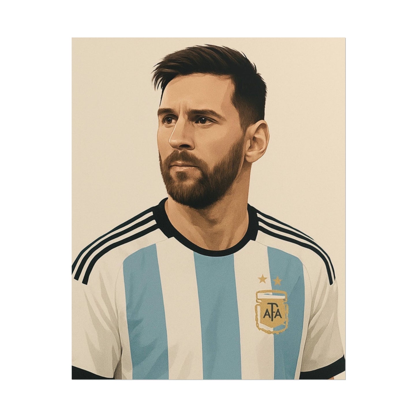 Lionel Messi Argentina Poster