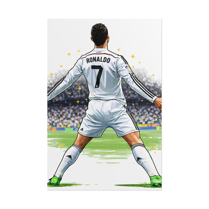 Cristiano Ronaldo Celebration Poster