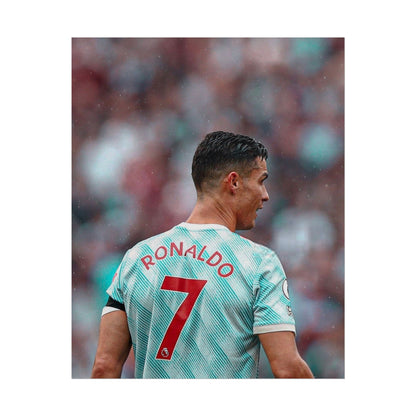 Cristiano Ronaldo Manchester United Poster
