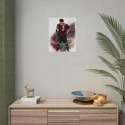 Paolo Maldini Poster