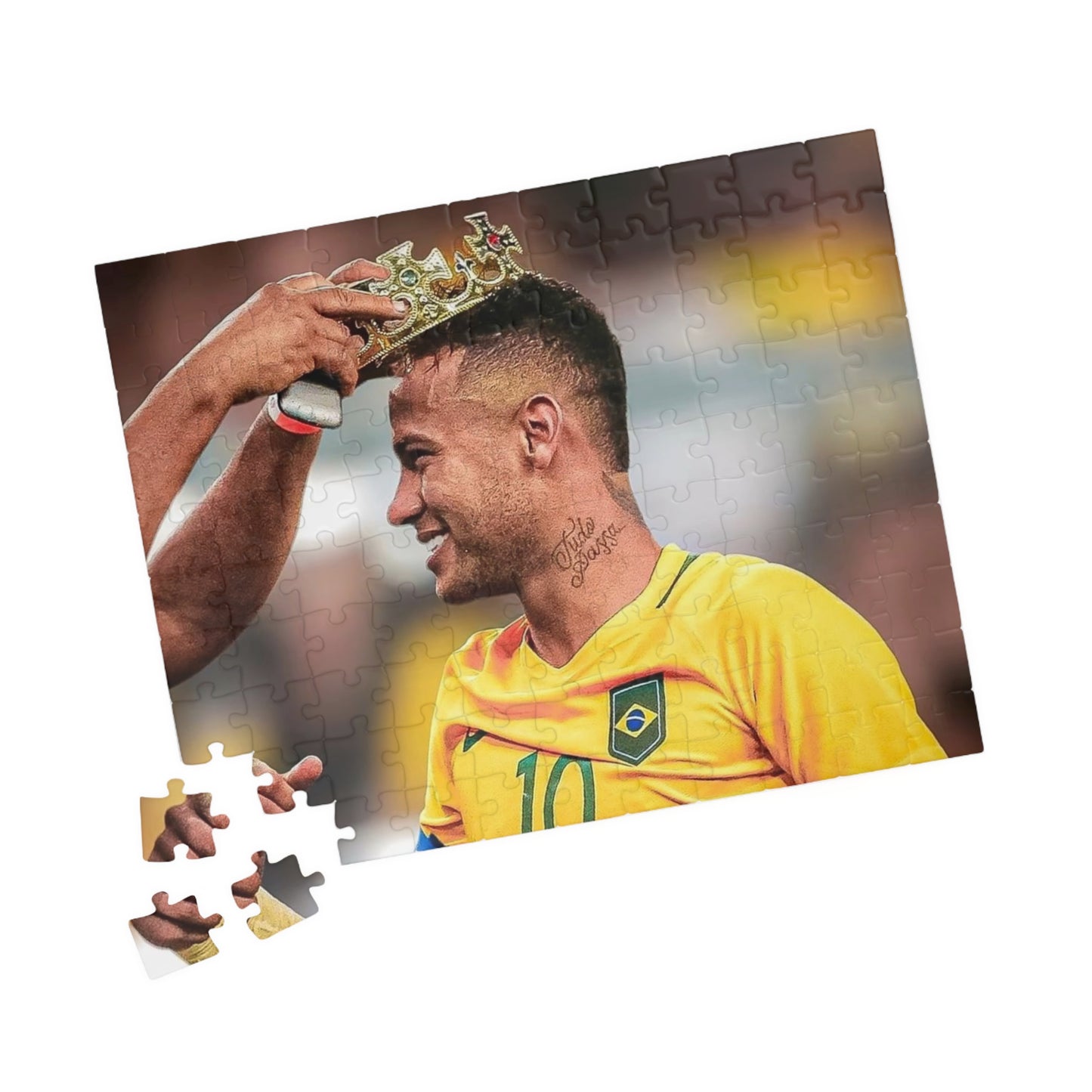 King Neymar Brazil Puzzle