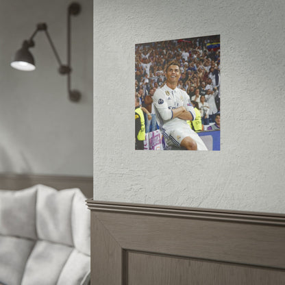 Cristiano Ronaldo Iconic Celebration Poster