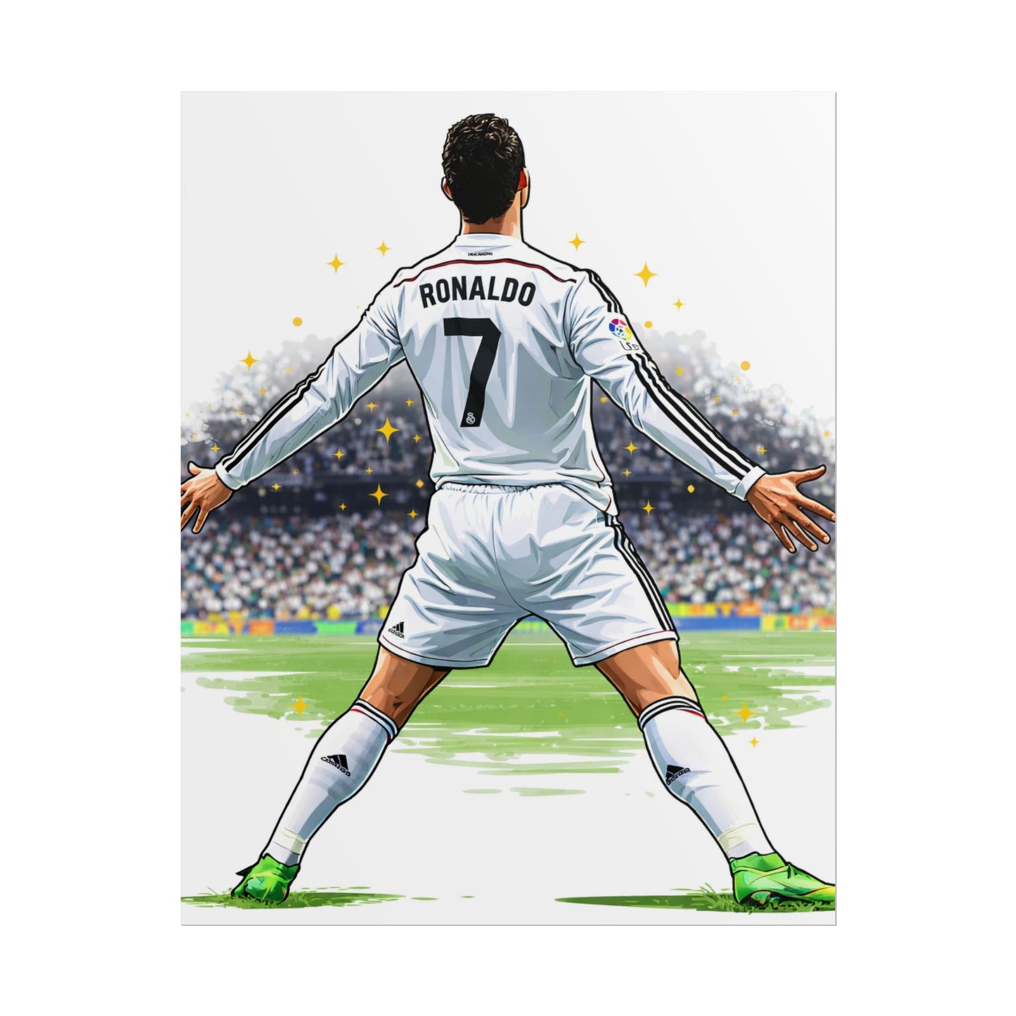 Cristiano Ronaldo Celebration Poster