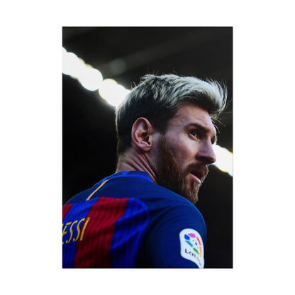 Lionel Messi Barcelona Poster