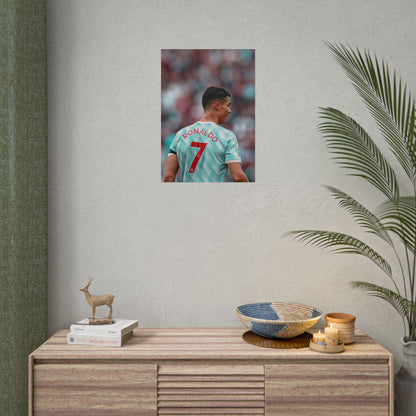 Cristiano Ronaldo Manchester United Poster