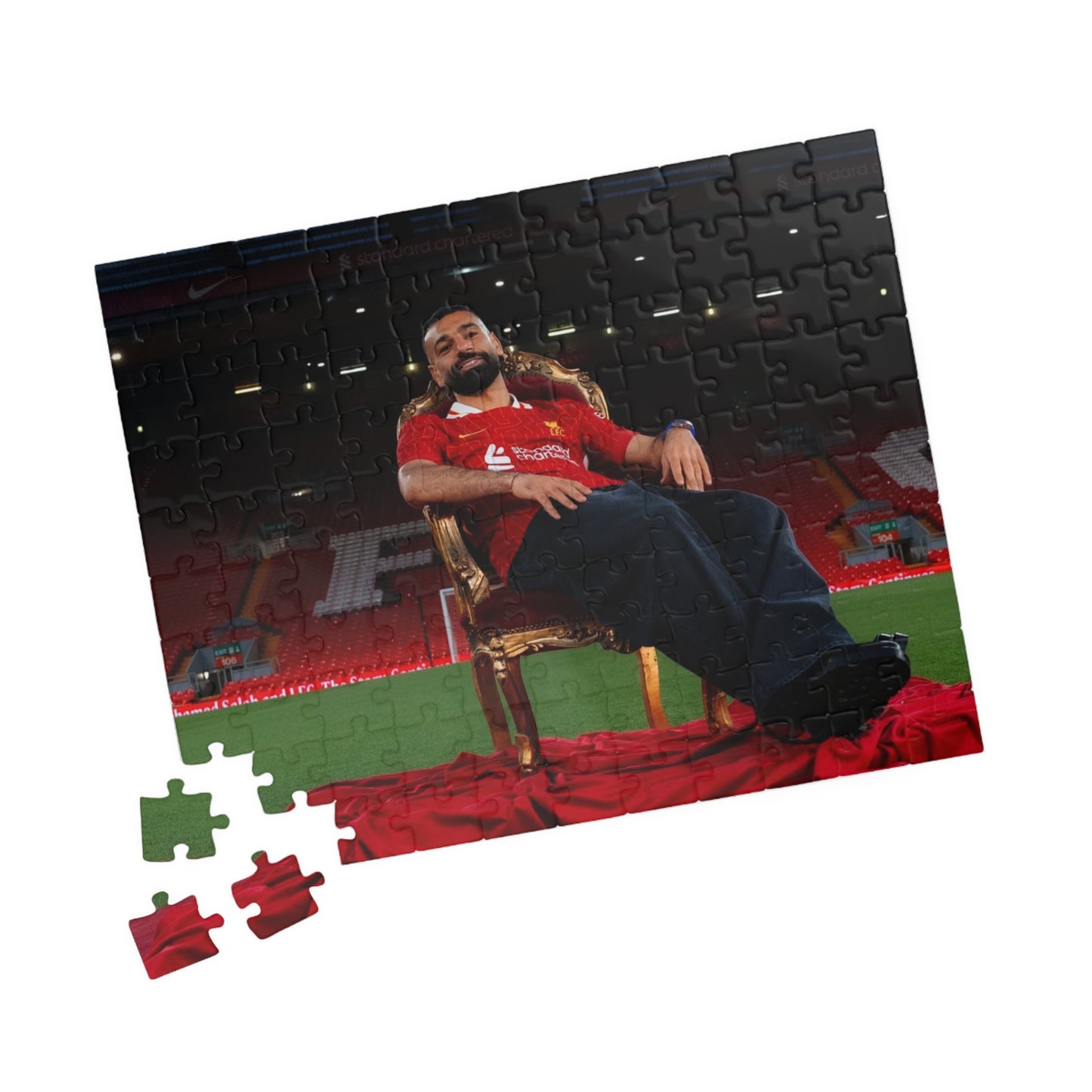 Mo Salah Throne Puzzle