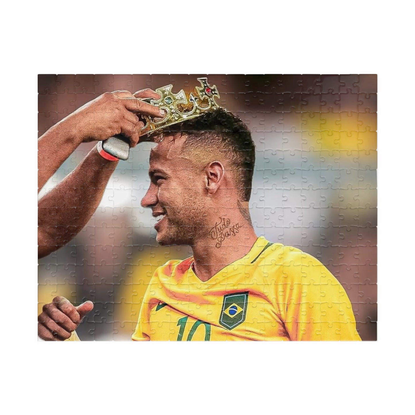 King Neymar Brazil Puzzle