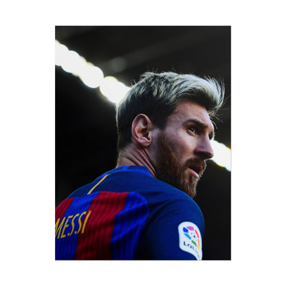 Lionel Messi Barcelona Poster