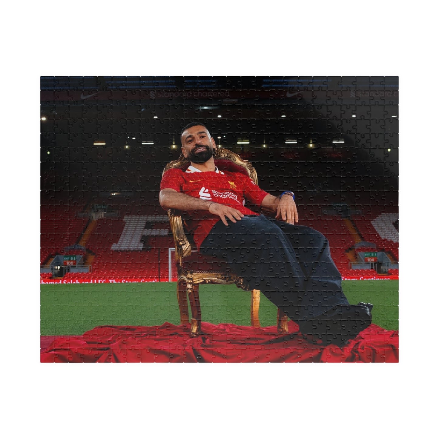 Mo Salah Throne Puzzle