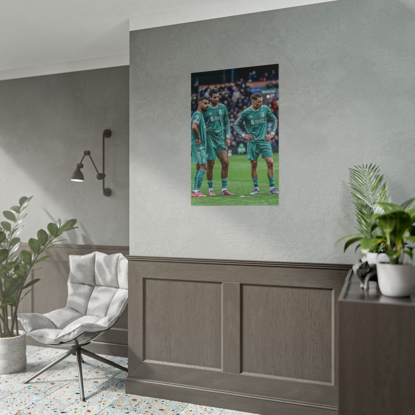Salah, Wirtz & Szoboszlai Liverpool Poster