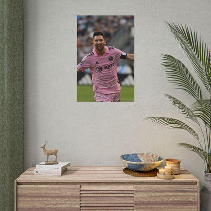 Lionel Messi Inter Miami Poster
