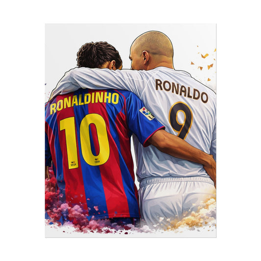 Ronaldinho & Ronaldo Poster