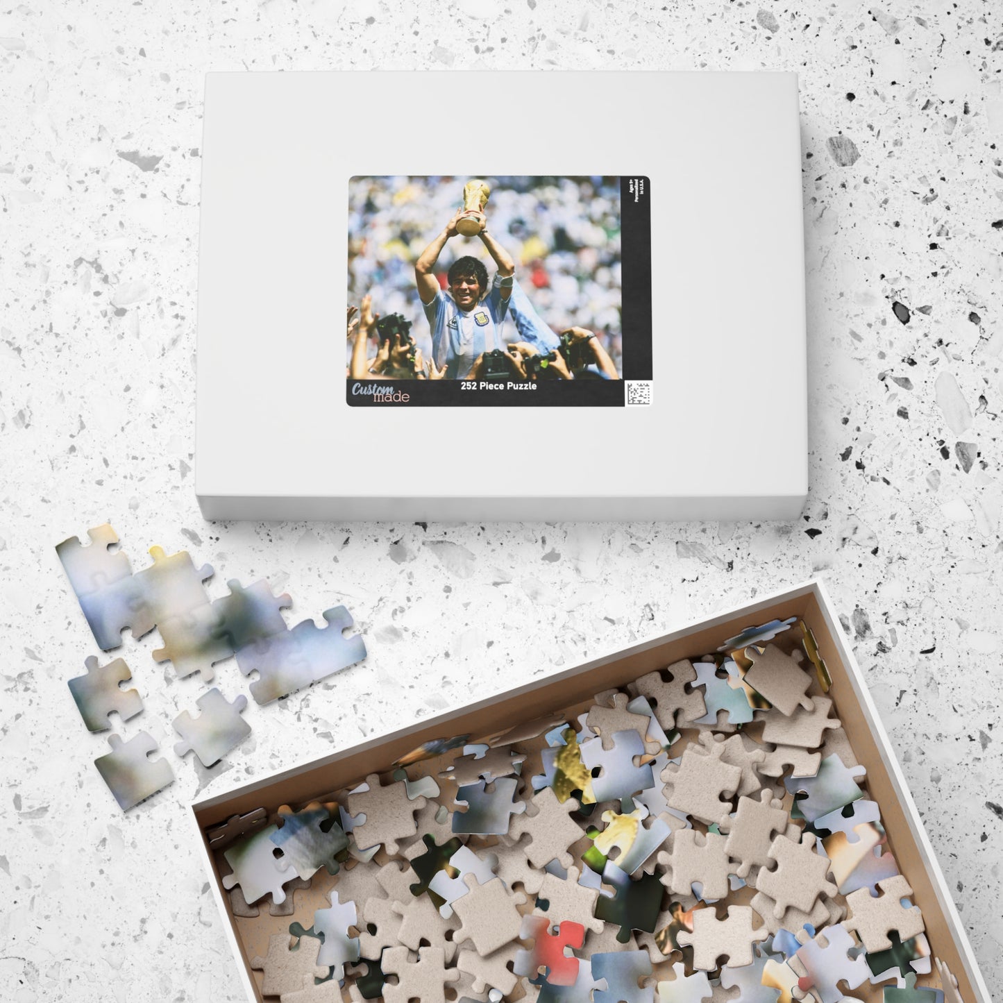 Diego Maradona 1986 World Cup Winner Puzzle