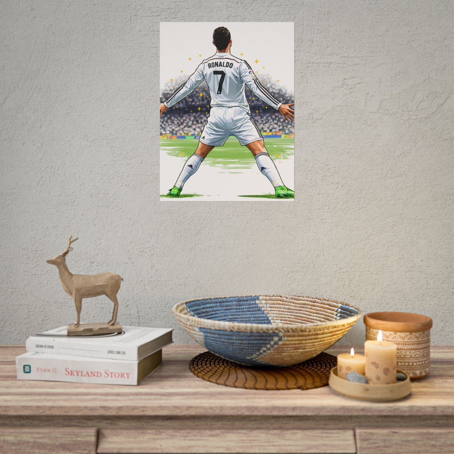 Cristiano Ronaldo Celebration Poster