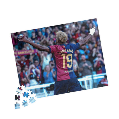 Lamine Yamal Celebration Puzzle
