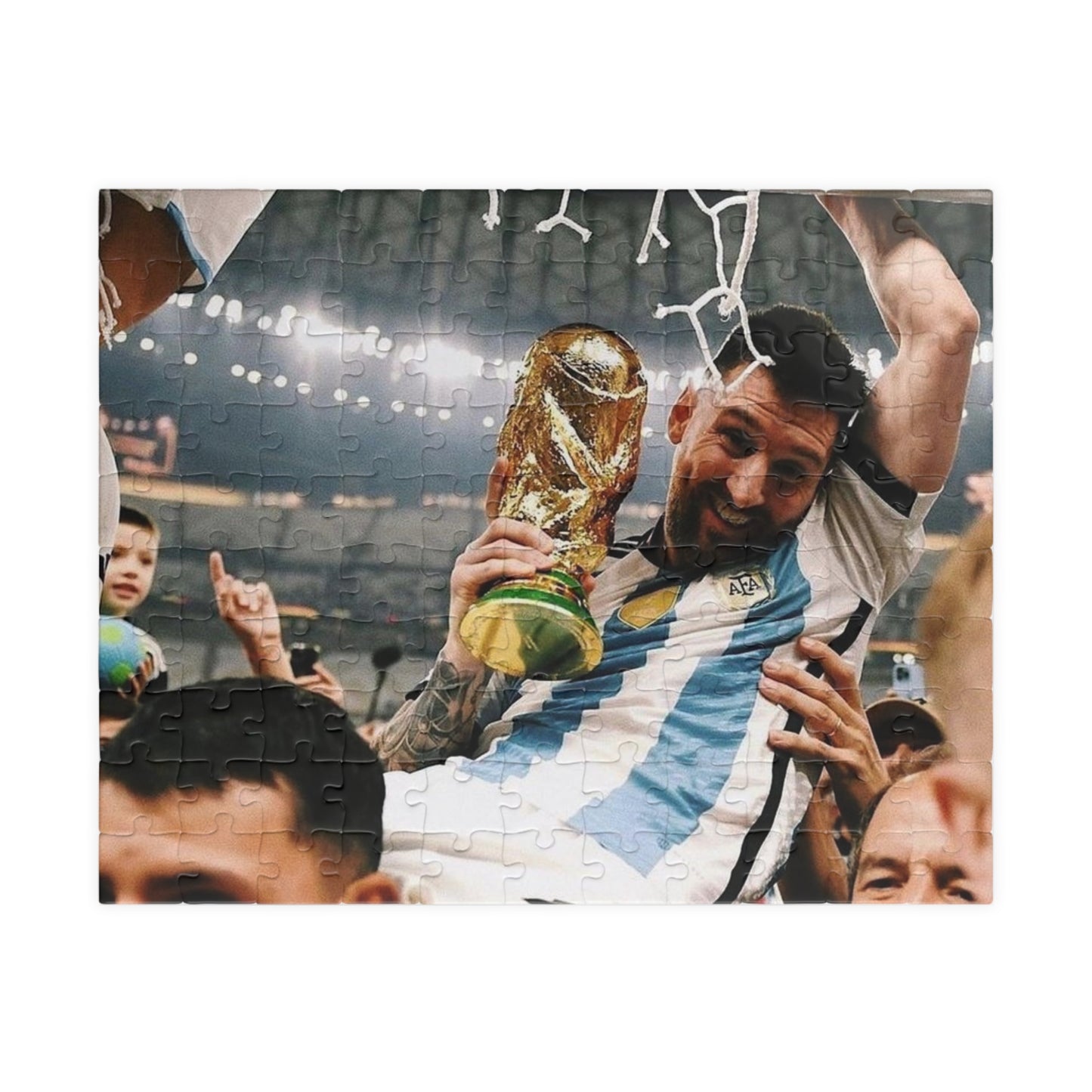 Lionel Messi World Cup 2022 Champion Puzzle