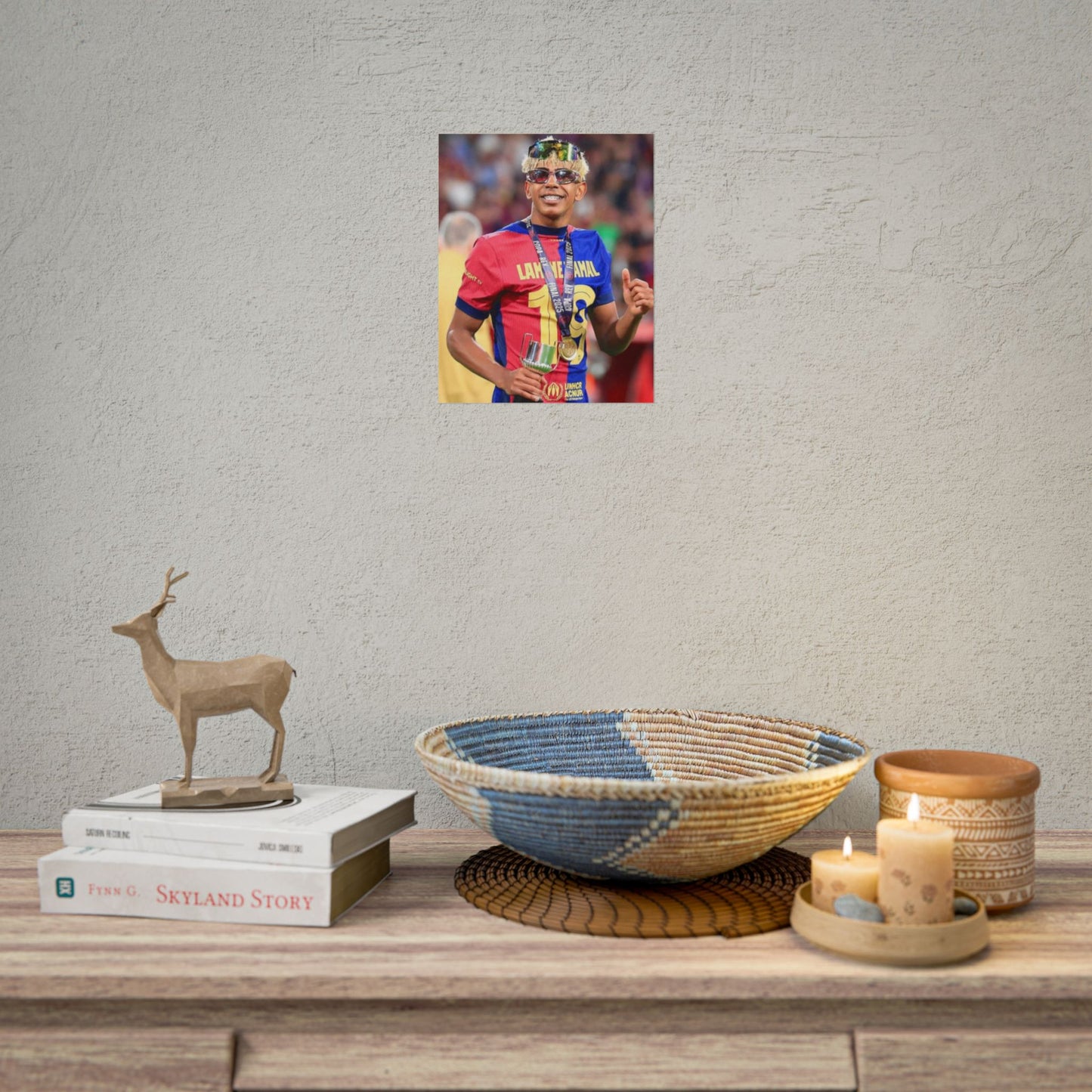 Lamine Yamal Barcelona Poster