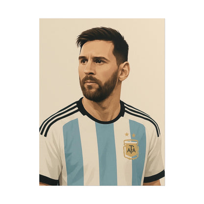 Lionel Messi Argentina Poster