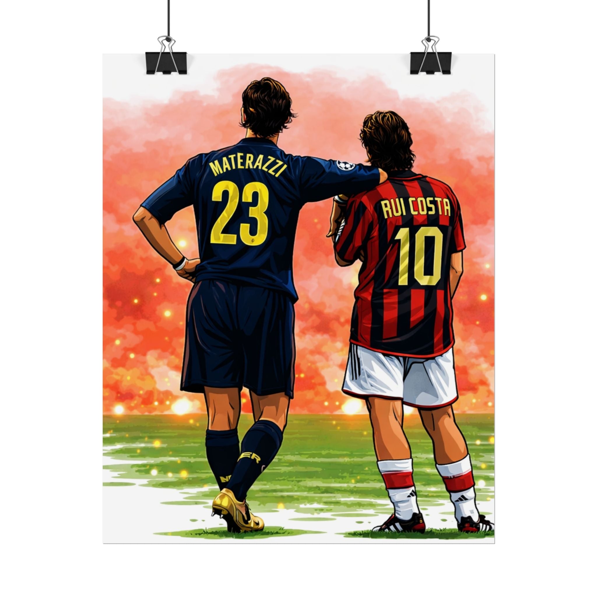 Iconic Football Rolled Poster