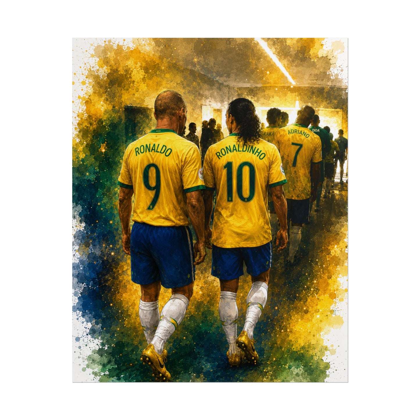 Brazil Legends Poster