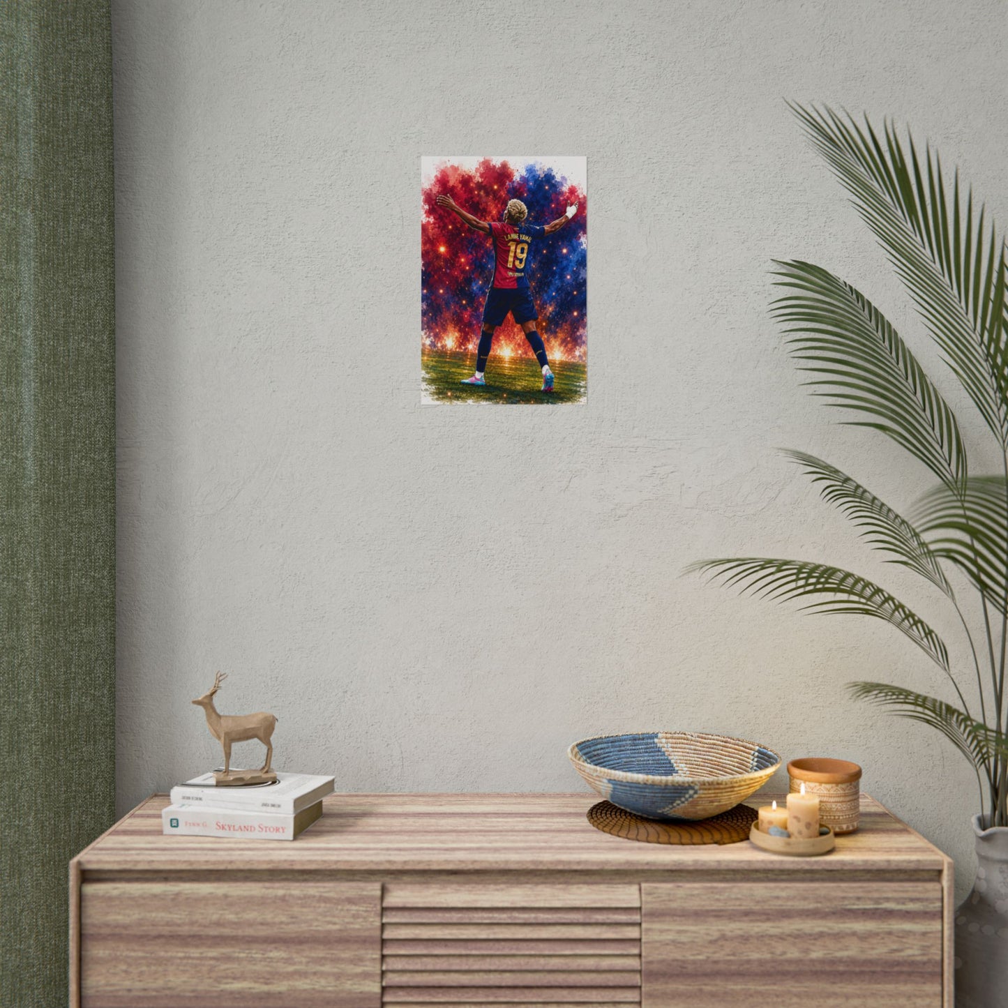 Lamine Yamal Barcelona Poster