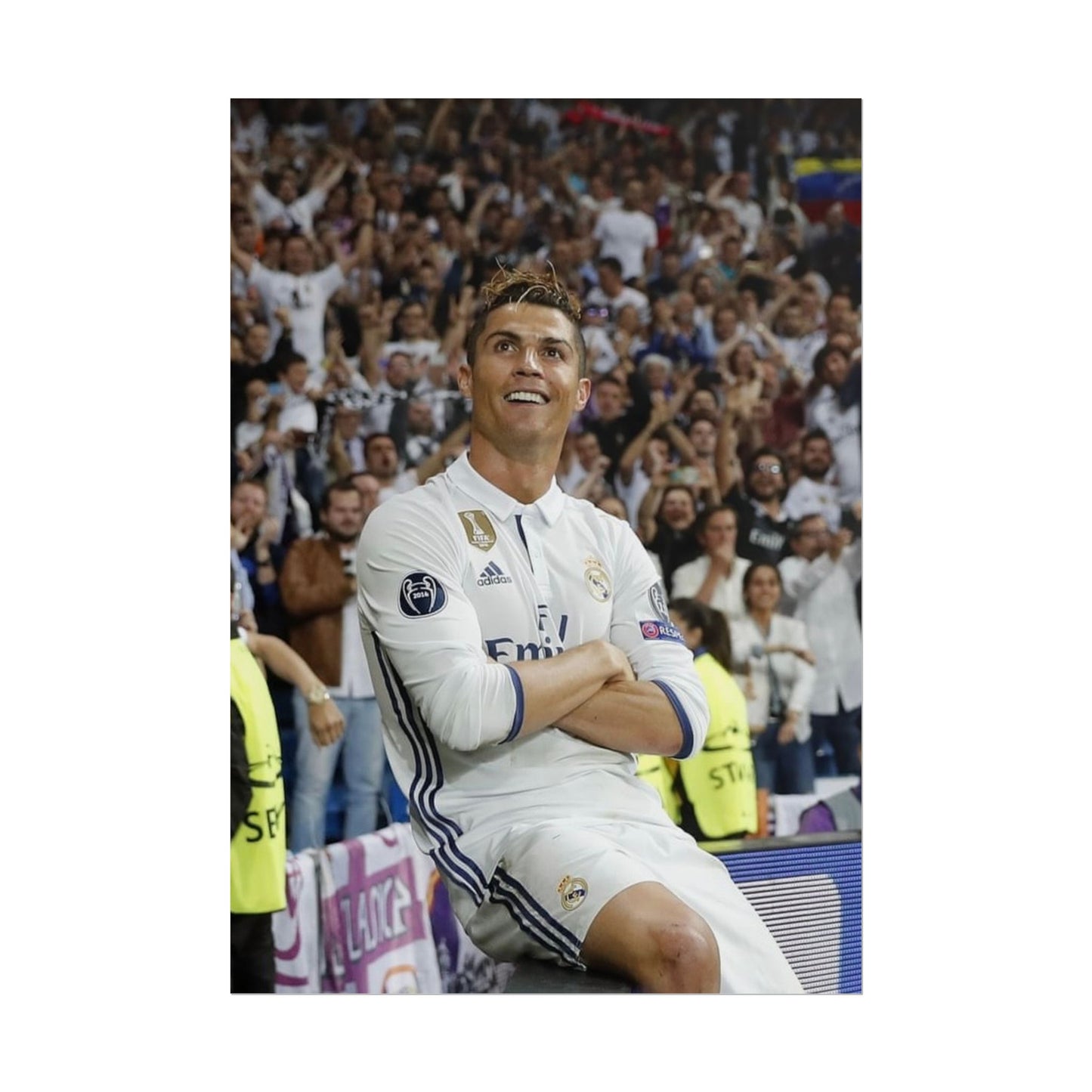 Cristiano Ronaldo Iconic Celebration Poster