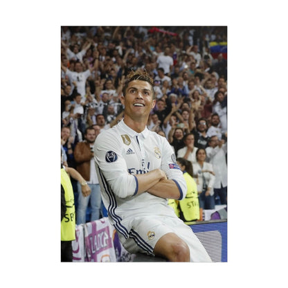 Cristiano Ronaldo Iconic Celebration Poster