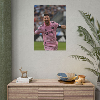 Lionel Messi Inter Miami Poster