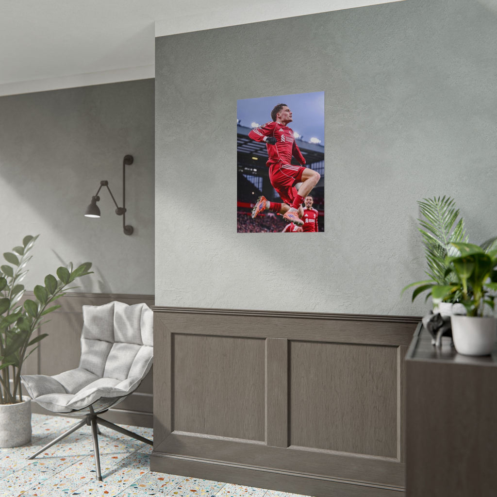 Florian Wirtz - Liverpool Football Star Action Poster