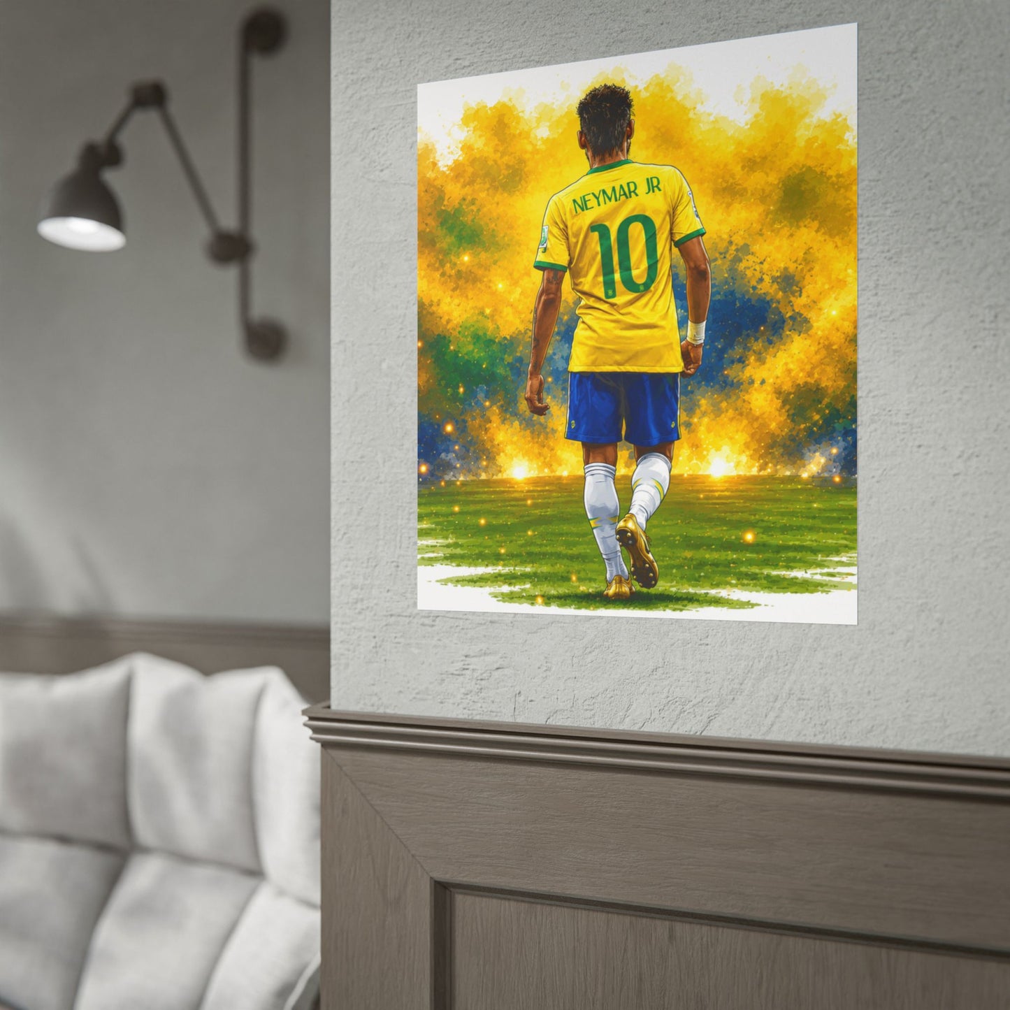 Neymar Brazil Poster
