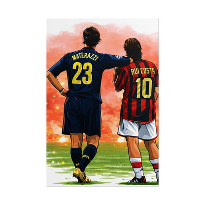 Milan Derby Poster