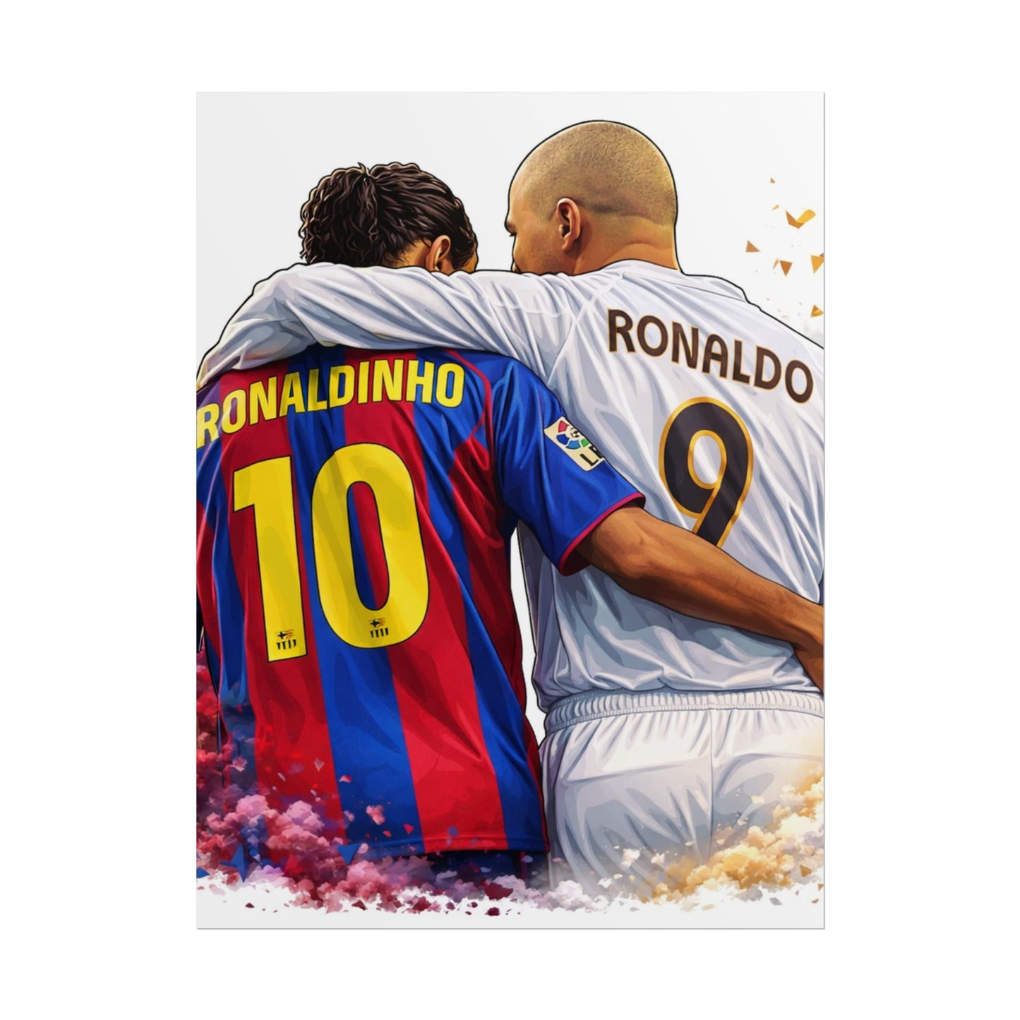 Ronaldinho & Ronaldo Poster