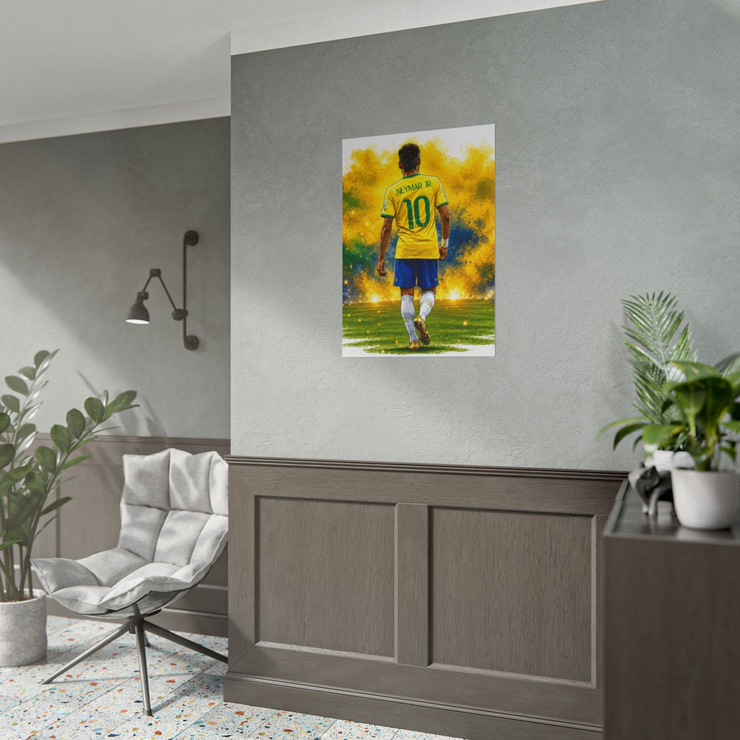Neymar Brazil Poster