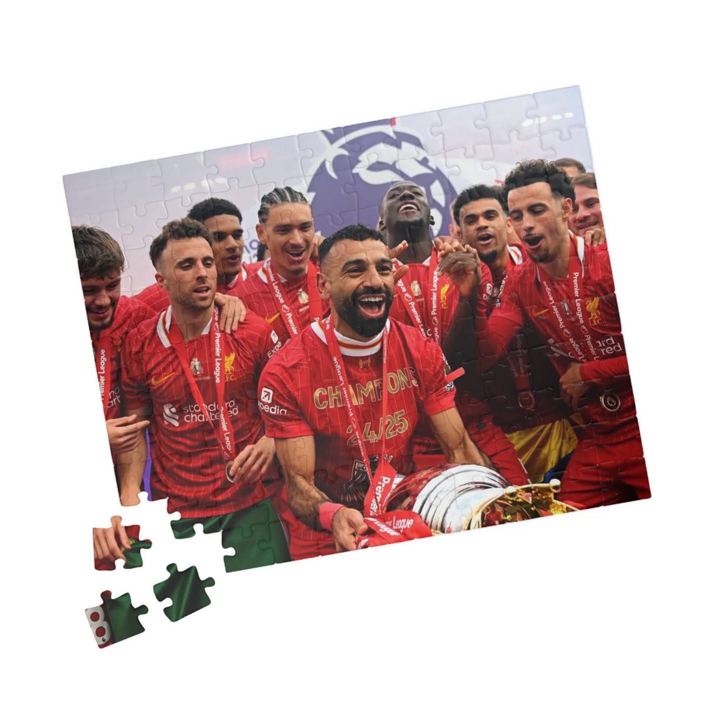 Liverpool Premier League Champions 24/25 Puzzle