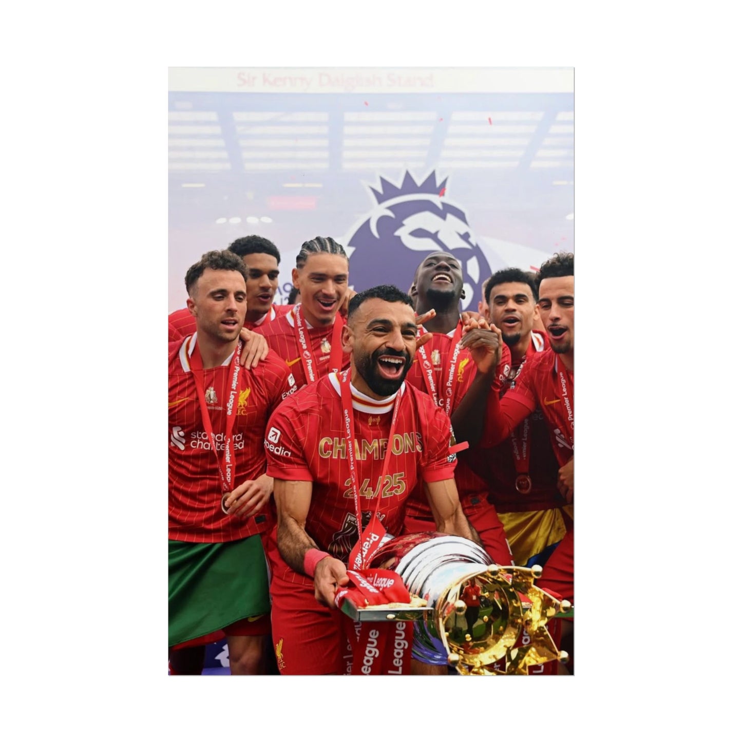 Liverpool Premier League Champions 24/24 Poster