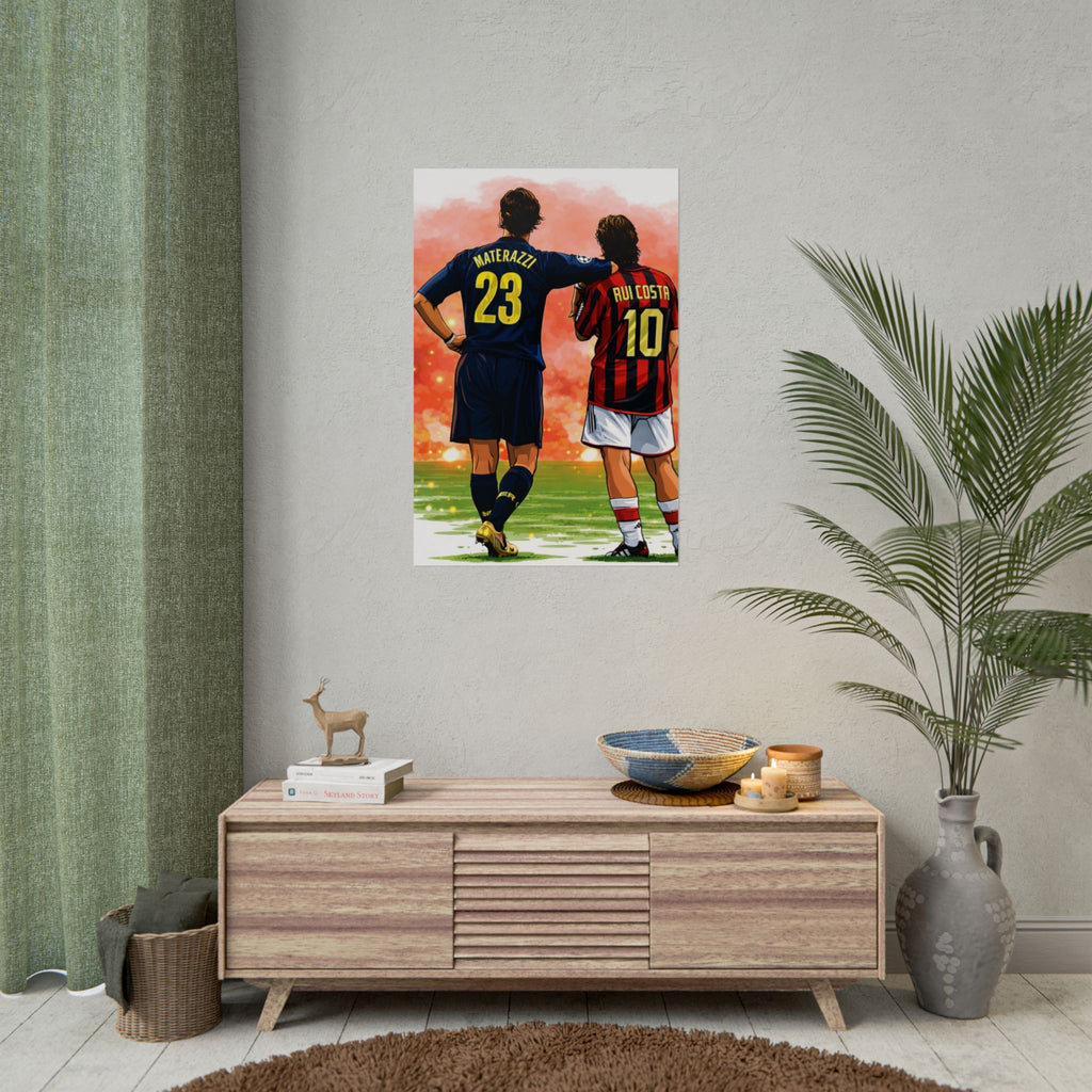 Iconic Football Rolled Poster