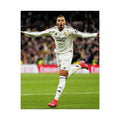 Kylian Mbappe Real Madrid Soccer Star Rolled Poster — Celebratory Football Print (Real Match Action)