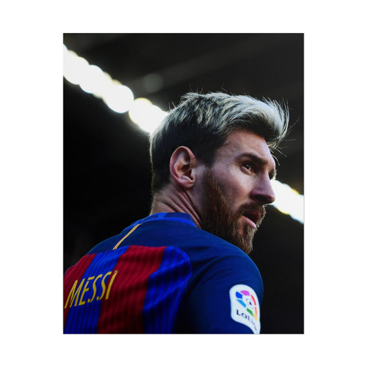 Lionel Messi Barcelona Poster