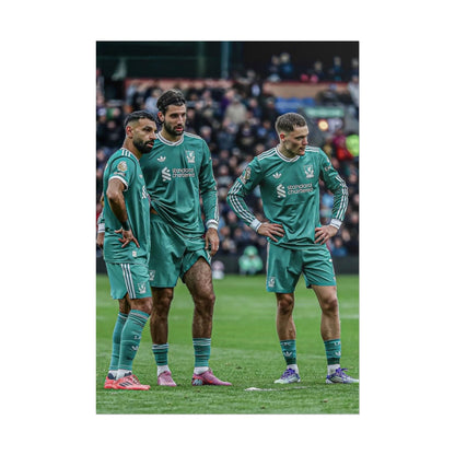 Salah, Wirtz & Szoboszlai Liverpool Poster