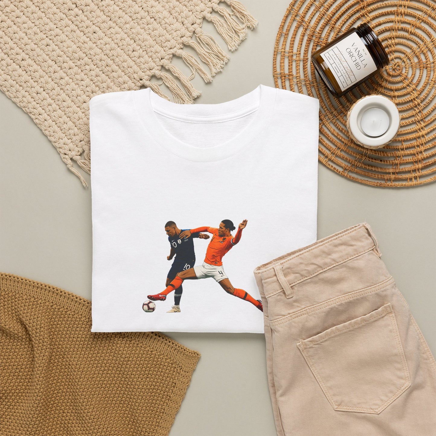 Mbappe vs Van Dijk T-Shirt
