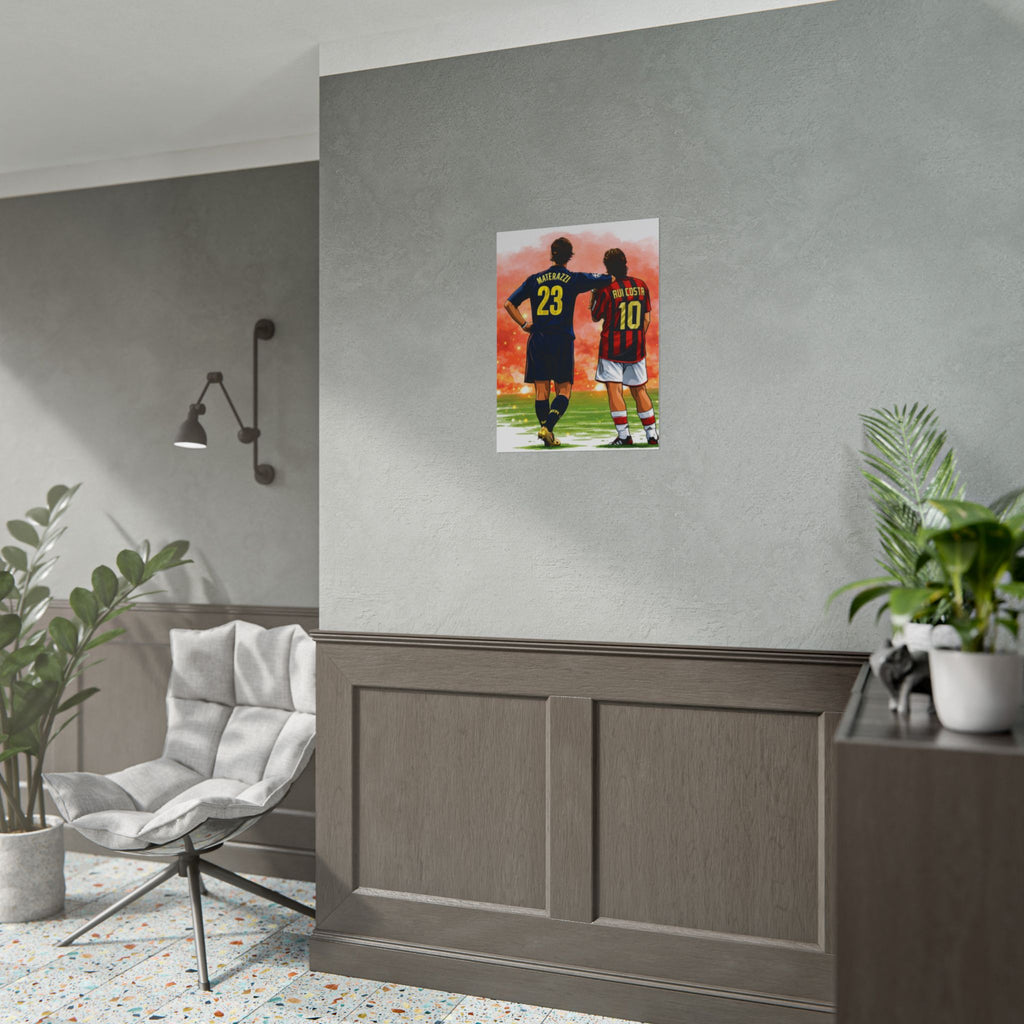 Iconic Football Rolled Poster