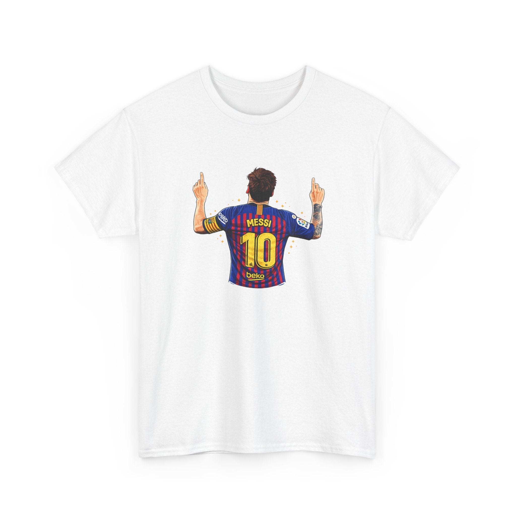 Lionel Messi Unisex Heavy Cotton Tee