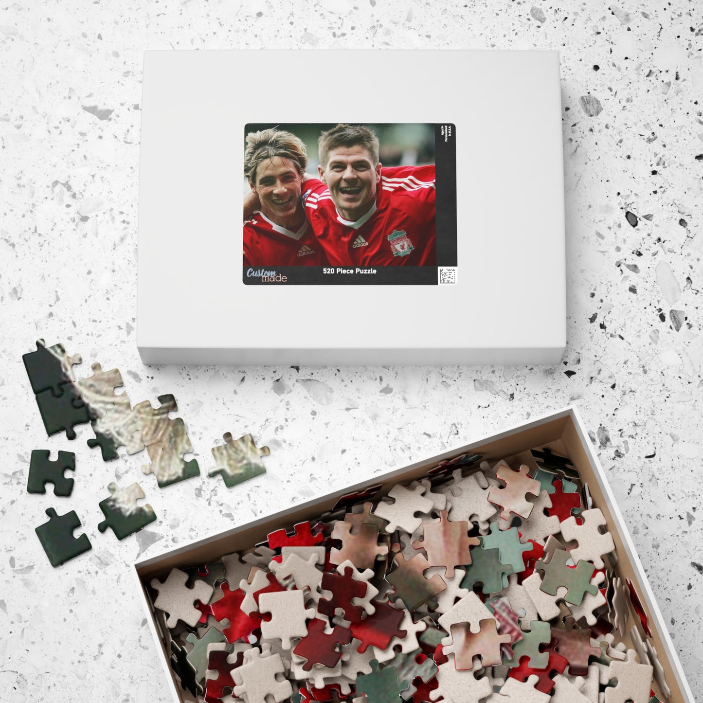 Steven Gerrard & Fernando Torres Liverpool Puzzle