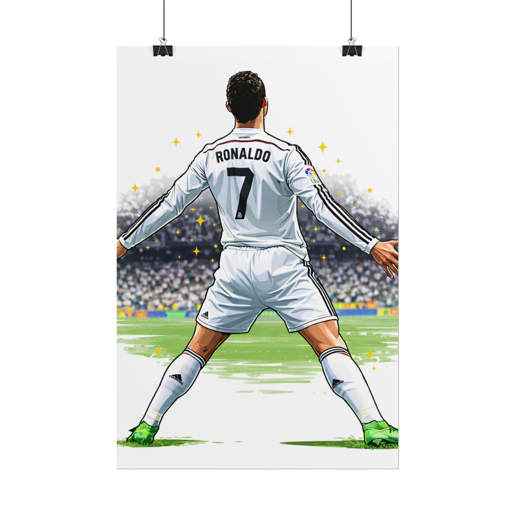 Cristiano Ronaldo Celebration Rolled Poster