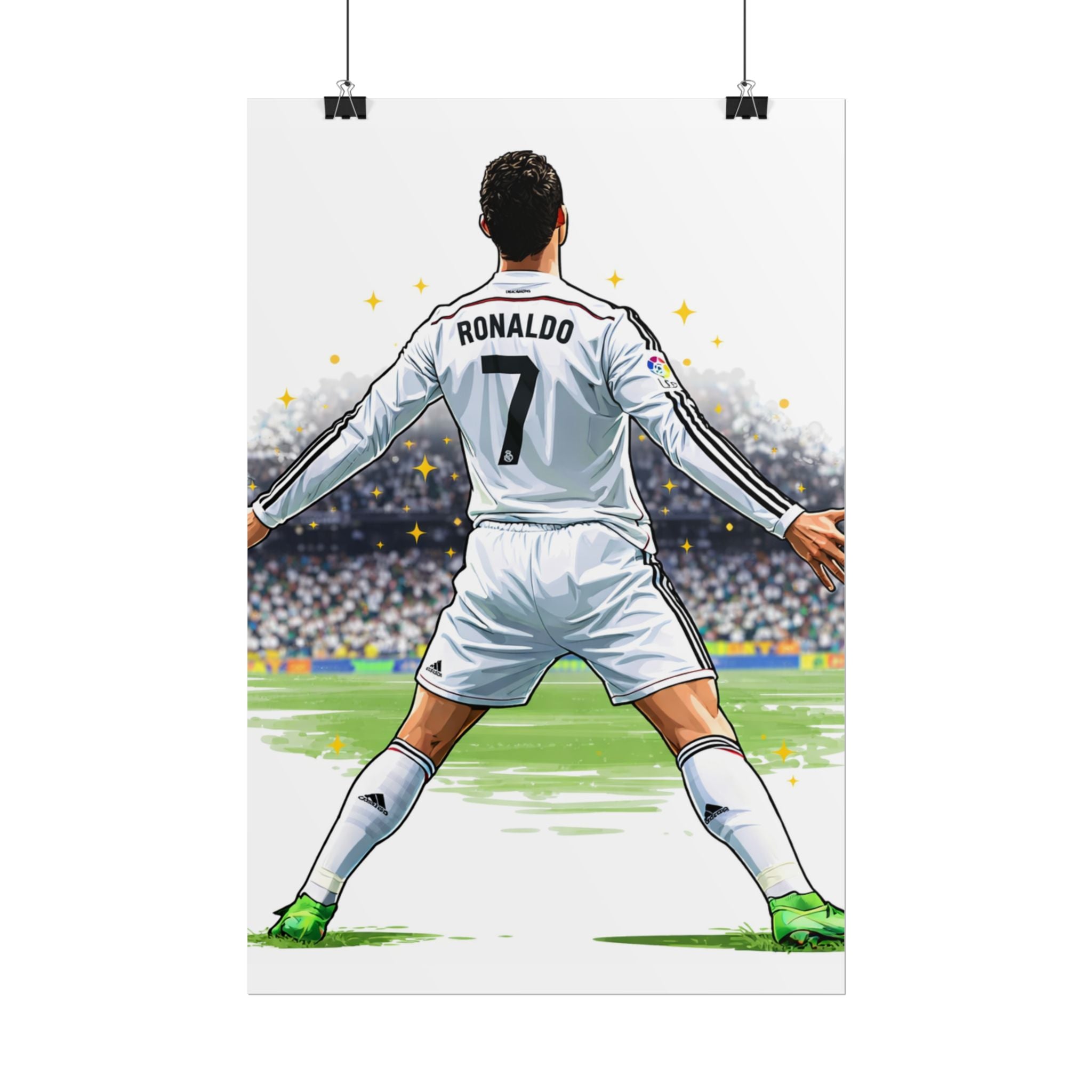 Cristiano Ronaldo Celebration Rolled Poster