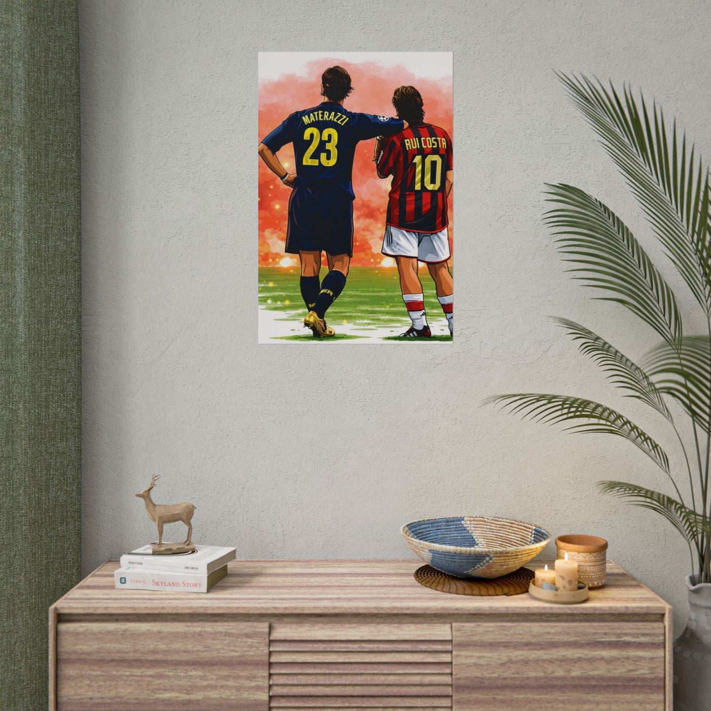 Milan Derby Poster