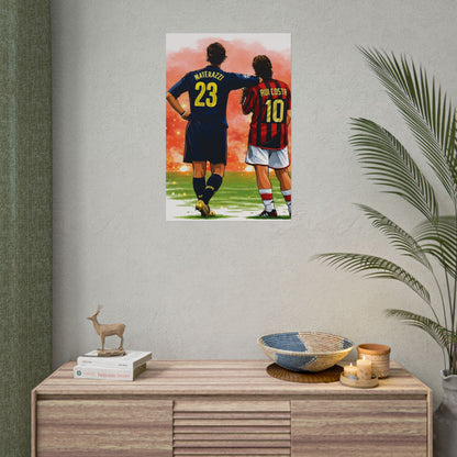 Milan Derby Poster