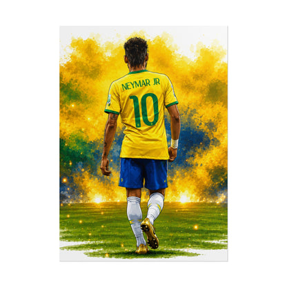 Neymar Brazil Poster